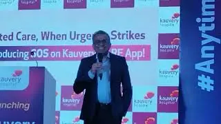 Kauvery Hospital has announced the launch of a one-tap SOS emergency feature on its Kauvery KARE app