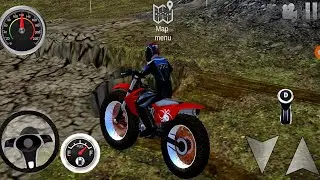 Red Bike crazy pipe stunt adventure 🚴&zwj;♂️💥#OffRoad #RedBike