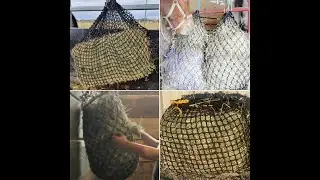 #horses #cricketnets #hay net #bale wrap #nets #bale net#net a porternwt #slow feed hay net 🦓🐃🦘🦒🎠