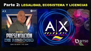 Presentaci&oacute;n AX Technologys COLOMBIA Participaci&oacute;n del CEO Will Flores