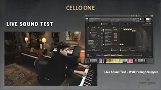 Cello One - Live Sound Test - Expressive Solo Cello for Kontakt