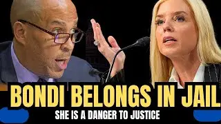 Cory Booker Corners Pam Bondi on Chokehold Ban &mdash; She Dodges
