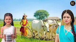 खेत में काम करते बाल कान्हा को देख खाना ले कर पहुची राधा देख मैया को क्यों आया गुस्सा || YMKN ||