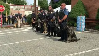 K-9 Jada Memorial Service