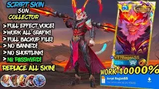 NEW Script Skin Sun Collector No Password | Effect & Voice - New Patch +GAME PLAY SUN
