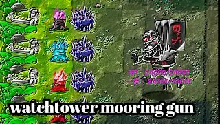 All plants vs Zombies watchtower mooring gun Fusion 