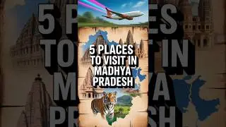 Top 5 Best Places For Visit In Madhya Pradesh | #shorts #shortsfeed #shortsvideo #travel #mp #viral