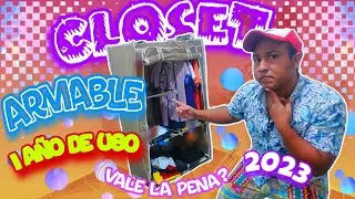 🔥 Closet Armable -Vale la pena en 2023? MI EXPERIENCIA 1 A&Ntilde;O DE USO 🔥