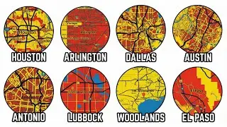 Every WORST designed city in TEXAS - Explained