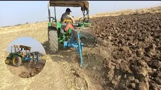 જોનડીયર ટ્રેક્ટર પલાવ ની બાકી 🚜
