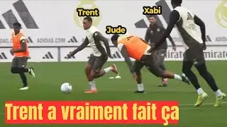 Xabi Alonso a &eacute;t&eacute; choqu&eacute; par Trent qui s'est d&eacute;cha&icirc;n&eacute; avec ce dribble insens&eacute; &agrave; l'entra&icirc;nement