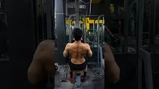 Completed 1️⃣3️⃣4️⃣4️⃣ days continuously | Attendance 💯 | Absent 0️⃣ | Back workout #naturalfitness