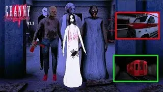 ZAIN GAMING is live! Granny 4 Mortuary Madness Ambulance Escape 🚑 Granny Mental Hospital