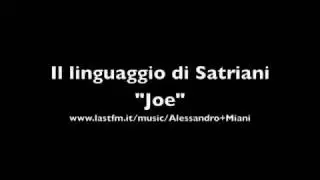 Alessandro Miani - Language of Joe Satriani
