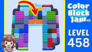 Color Block Jam Level 458 Solution Walkthrough