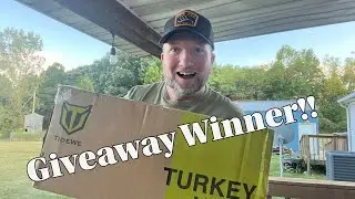 Tidewe Turkey Vest Giveaway Winner Announcement! | 400+ Subs Celebration + Hunting Gear Giveaway