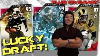 AMAZING & LUCKY DRAFT! 99 OVR GIVEAWAY! Madden 16 Draft Champions