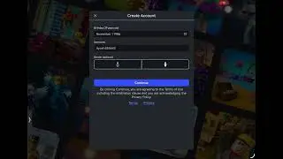 How to make acc in roblox and email