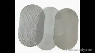 304 SS Mesh Filter Oval Shape Wire Mesh Screen Various Size