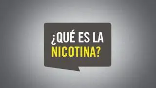 &iquest;Qu&eacute; es la nicotina?