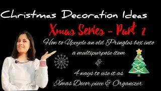 Xmas series Part 2|Trash to Fab|DIY xmas decor Xmas tree base from old stuff|one item 5 Uses