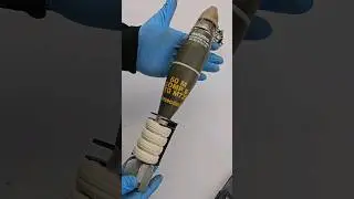 U.S. Military 60mm M720 High-Explosive Mortar Disassembly - INERT Round for M224 #military #bullet