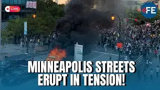 Minneapolis LIVE: Federal agents detain driver, bystanders dispute alleged vehicle collision