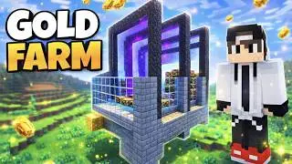 💛 AFK Gold + XP Farm in Minecraft PE 🤯 | Works in Latest Version!