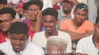 ( مشهد البلدة )  أداء فرقة VIb للمسرح الكوميدي ضمن فعاليات مهرجان البلدة بالشحر