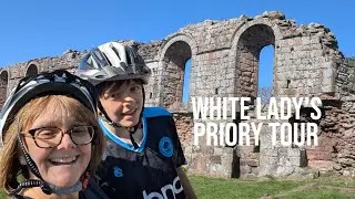 🤫😲White lady's Priory ⭐&hearts;️ TOUR 🙂#walking #garden #gardenblog #birds #gardening#bikeride #bike#funny