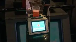 Heineken draft beer machine in Seoul S.KOREA