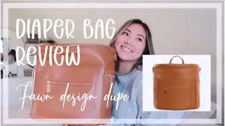 MISS FONG DIAPER BAG REVIEW | Fawn design bag dupe | Mai Hang