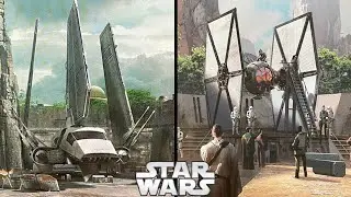 The ORIGINAL Plans for Galaxy's Edge NOT SEQUELS
