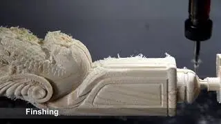 Eagle by Bravoprodigy CNC Router with Rotary Axis- BC200 (with Eng subtitle)