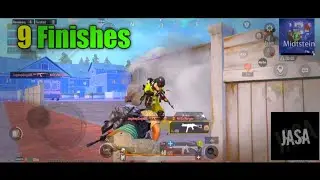 WWCD In Livik || 9 Solo Finishes || BGMI || JASA Gaming