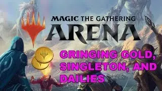 Magic: the Gathering Arena Singleton 7 Wins and Loot Part 1 MTG MTGA