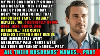 My Wife Friends Laughed at Her 'Joke'—Then Realized Their Husbands Were the Punchline