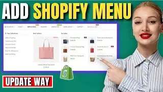 How to add menu in shopify | Mega menu shopify