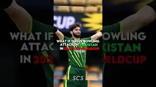 Pakistan Bowling Attack🔥🐐 | #shorts #sg #viralshorts