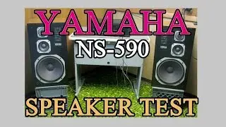 Yamaha NS-590 Speaker Test