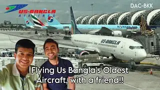 FLIGHT | Us Bangla Airlines | Bangkok (BKK) - Dhaka (DAC) | 737-800 | BS-218