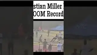 17 YEAR OLD CHRISTIAN MILLER RUN A 9.93 100M WORLD LEAD #race #running #music #trackandfield #track