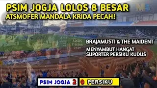 PSIM JOGJA LOLOS 8 BESAR | BRAJAMUSTI - THE MAIDENT PECAH! | PSIM 2-0 PERSIKU | LIGA 2 INDONESIA