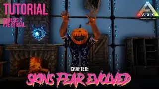 Crafteo: Skins Fear Evolved 2021 | Genesis | Ark PVE Oficial | #Vattghornn