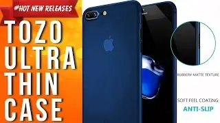 TOZO for iPhone 7 Plus Case Ultra Thin  Perfect Fit  World's Thinnest Hard Protect Case