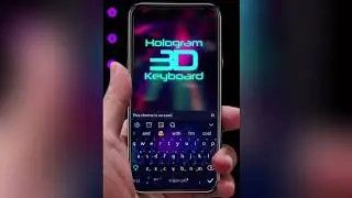 Brand-new! 3D Hologram Keyboard! Never seen such a cool Keyboard!