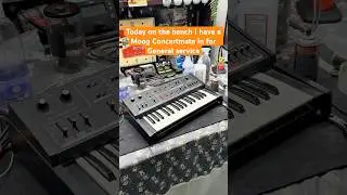 Moog Concertmate Servicing | #moog #syth #synthesizer #moogsynthesizers #moogsynth