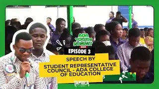 Ada Youth Summit 2025 - Speech by Students Representative Council, Ada College of Education