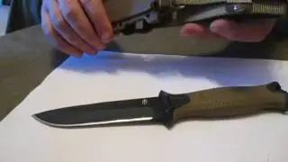 Нож GERBER Strongarm fixed blade обзор