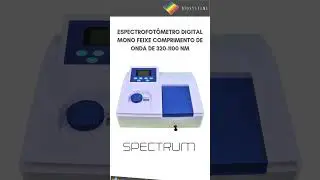 ESPECTROFOT&Ocirc;METRO DIGITAL MONO FEIXE